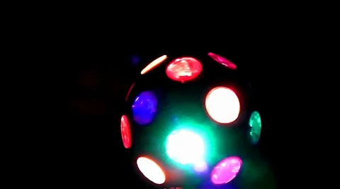 Disco Light Ball-8 Stock Footage 35338594