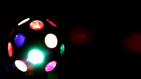 Disco Light Ball-9 Stock Footage 35338180