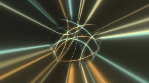 Disco Light Beams Animation Stock Footage 65153763