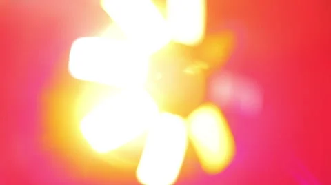 Disco Light with Bokeh Video stock 61184813
