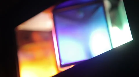 Disco Light with Bokeh Video stock 61185152