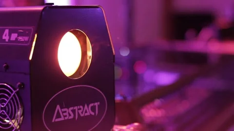 Disco Light Close Up Party Stock-Footage 40975289