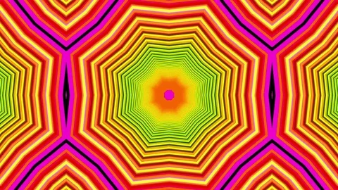 Disco Light  Kaleidoscope -  Abstract  Video Footage Stock Footage 71062029