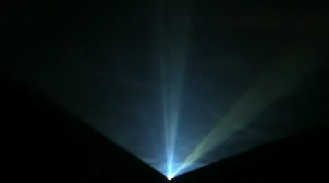 Disco Light Ray front Loop 01 Stock Footage 21909185