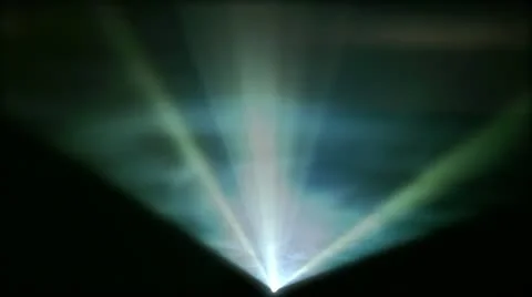 Disco Light Ray front Loop 02 Stock Footage 21915053