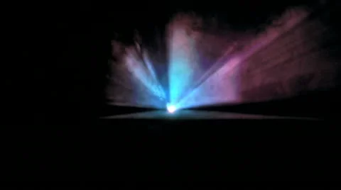 Disco Light Ray Ray front Myst Stock Footage 21915189