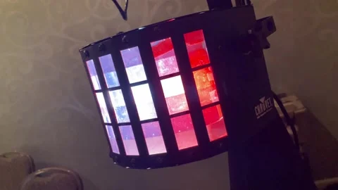 Disco Light - Stage Lighting - Flashing Light Stock Footage 196730244