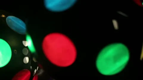 Disco lighting fireball Stock Footage 14808469