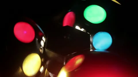 Disco lighting fireball Stock Footage 14808474