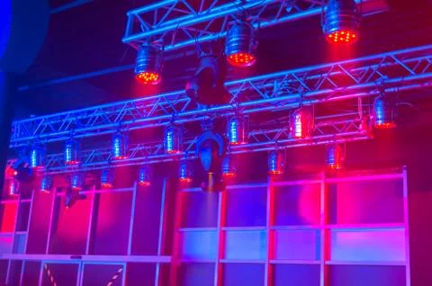 Disco lighting Stock Photos