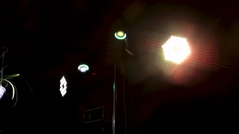 Disco lights and show. Concept about entertainment and party. Stock Footage 140503356