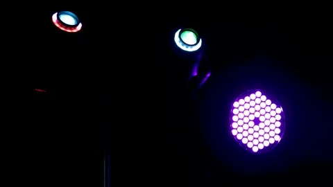 Disco lights and show. Concept about entertainment and party. Stock Footage 140503399