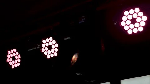 Disco lights and show. Concept about entertainment and party. Stock Footage 149669911