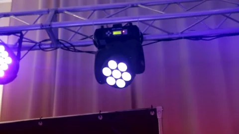 Disco lights and show. Concept about entertainment and party. Stock Footage 150570118