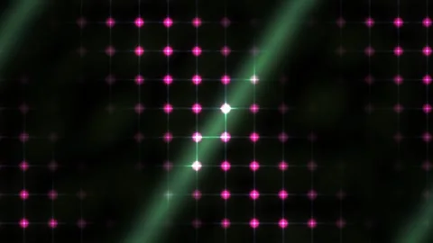 Disco lights on a dark background. Stock Footage 340015465