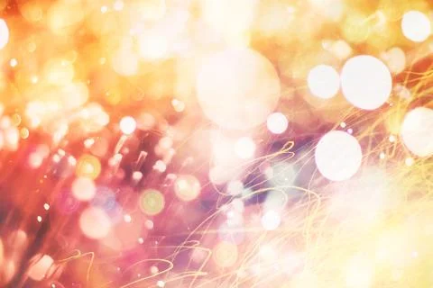 Disco lights . Elegant abstract background with bokeh lights and stars 库存插图