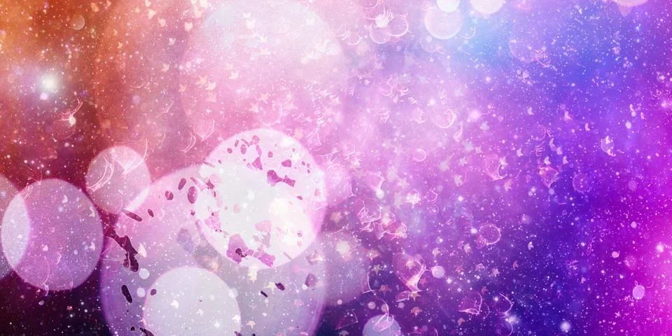 Disco lights . Elegant abstract background with bokeh lights and stars 库存插图