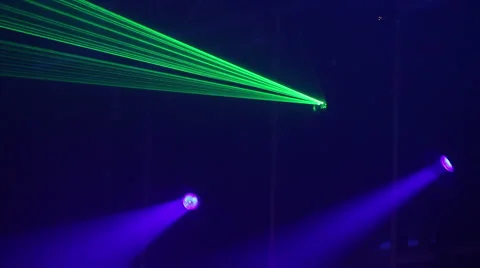 Disco Lights Stock Footage 2890578