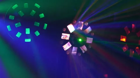 Disco lights Stock Footage 58182426