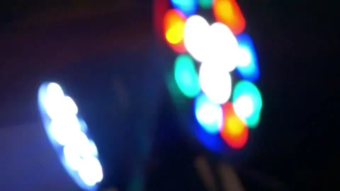 Disco Lights Stock Footage 138735184