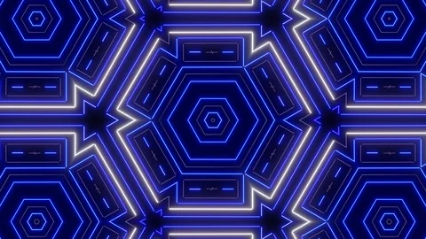 Disco Lights Neon 스톡 동영상 125863704