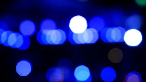 Disco lights out of focus. Abstract bokeh. Stock Footage 81880159