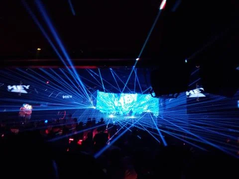 Disco Lights Stockfoto's