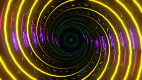 Disco lights twinkle and dance in this neon VJ Loop backdrop. Video stock 253721830