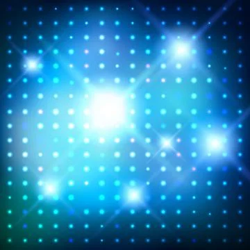 Disco lights. Vector background Stock Illustration