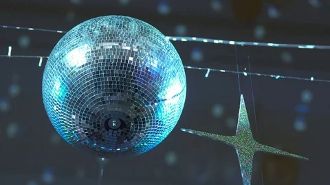 Disco Mirror Ball Vídeo Stock 98662807