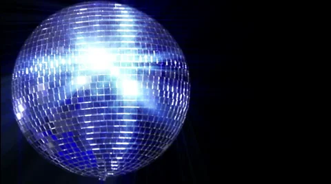 Disco mirror ball left wide loop 스톡 동영상 1009845