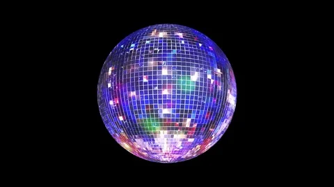 Disco Mirror Ball Loop . 4k Stock Footage 78655834