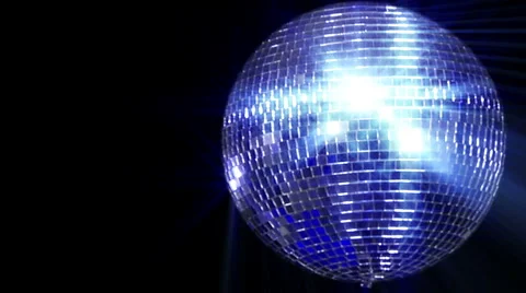 Disco mirror ball right wide loop 스톡 동영상 1050550