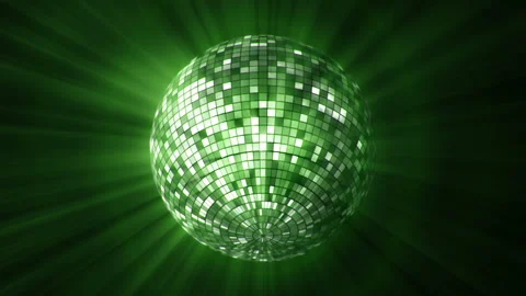 Disco mirror ball spinning Stock Footage 146799475