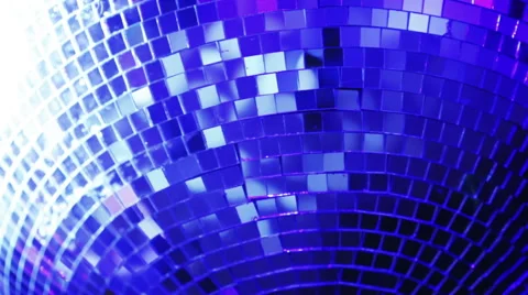 Disco mirror balls Stock Footage 58336814