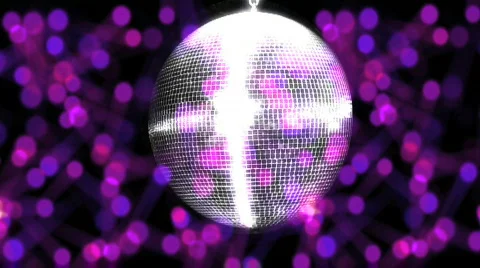 Disco mirrorball 動画素材 369861