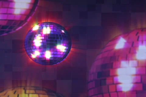 Disco Mirrorball Stock Footage 34297206