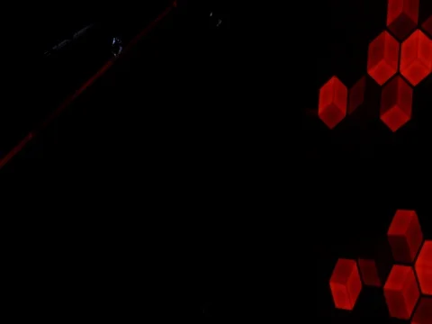 Disco Moving Lights Stock Footage 75612708