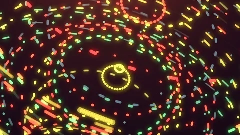 Disco Particle Background Stock-Footage 70729810