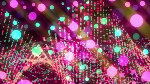 Disco Particles Background Stock Footage 84019070