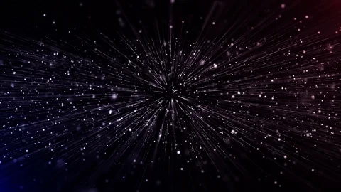 Disco Particles Background with Lights. Neon Particles Video stock 89741828