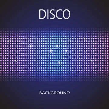 Disco party background. Space for your text Stock Illustration
