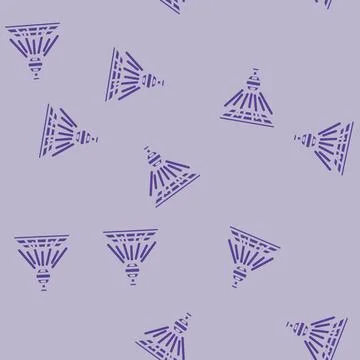 Disco party glyph vector seamless pattern Stock Illustration