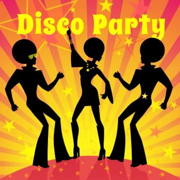 Disco party Stock Illustration