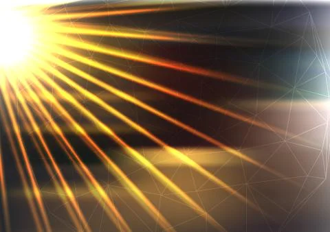 Disco Party Poster Background Template - Vector Illustration Stock Illustration