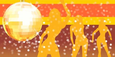 Disco pary Stock Illustration