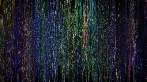 Disco Pixel Sorting Stock Footage 80257378