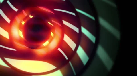 Disco Rings C Stock Footage 38698885