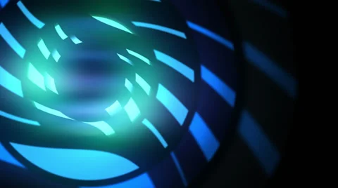 Disco Rings D Stock Footage 38699638