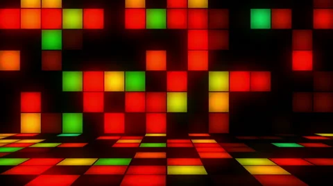 Disco Room Colors 01 Vídeos de archivo 47348874